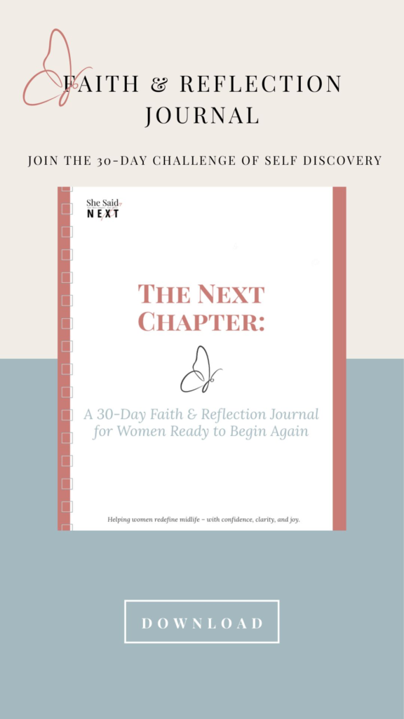 Faith and self reflection journal